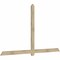 Ekena Millwork Eugene Rough Sawn Timber Gable Bracket, Douglas Fir, 96"W x 56"H x 2"D x 4"F, 14/12 Pitch GBW096X56X0204EUG00RDF - alternate 4